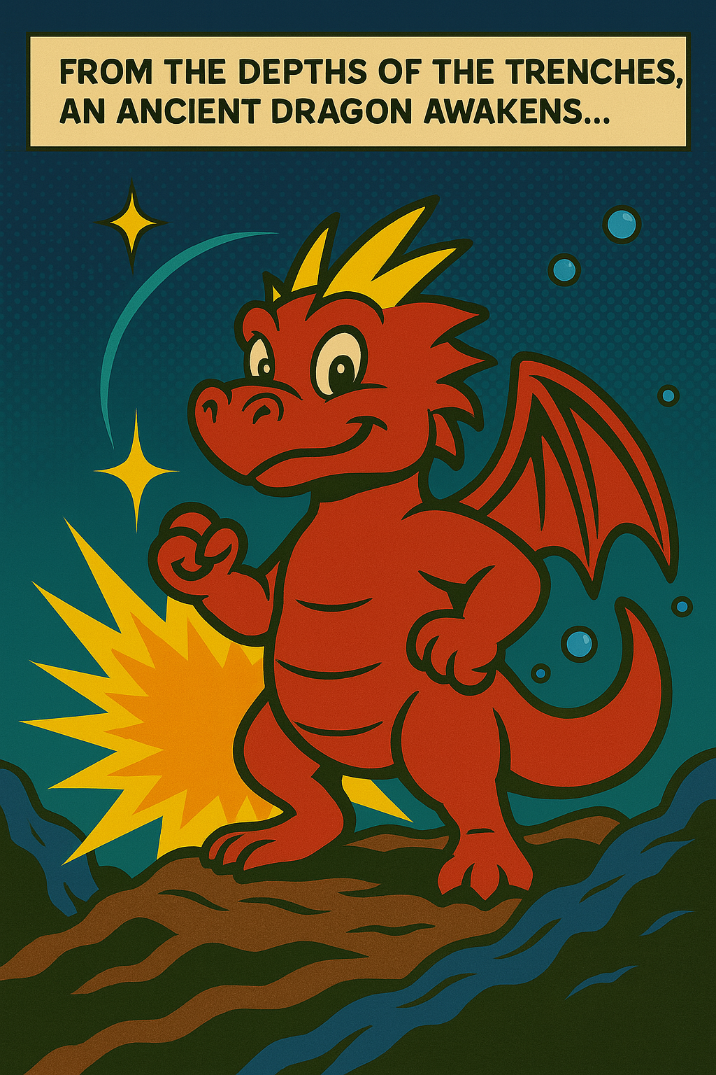THE LEGEND OF THE DRAGON panel 1
